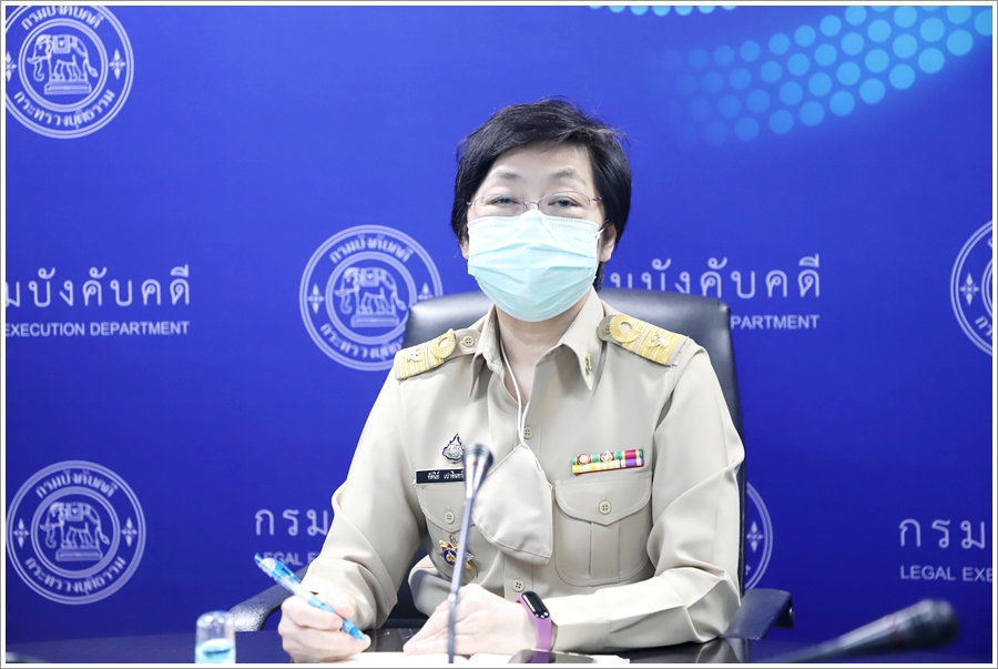 กรมบังคับคดีร่วมประชุมคณะอนุกรรมการขับเคลื่อนจิตอาสาพัฒนาคุณภาพชีวิตเพื่อความสุขของประชาชน กระทรวงยุติธรรม ครั้งที่ 1/2564 